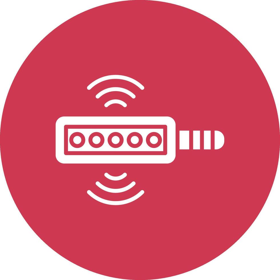 Metal Detector Functional Flat Style vector