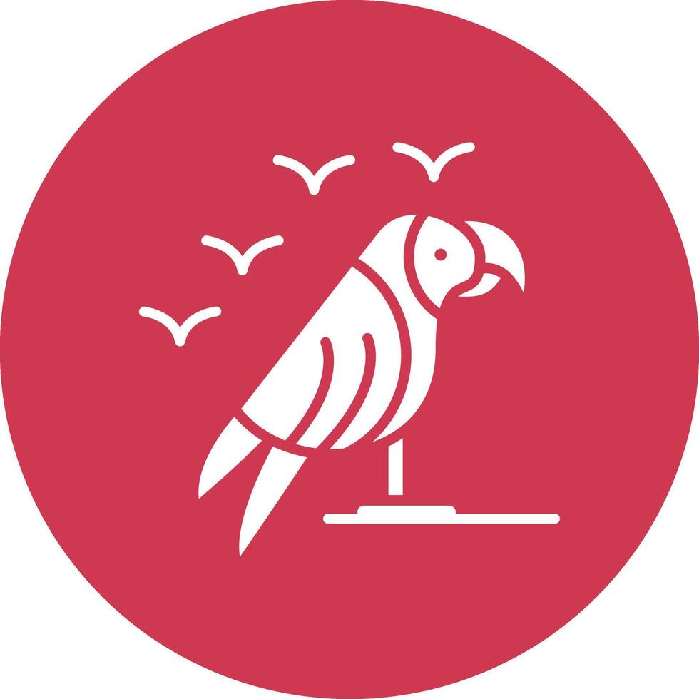 Parrot Tech Style Illustration vector