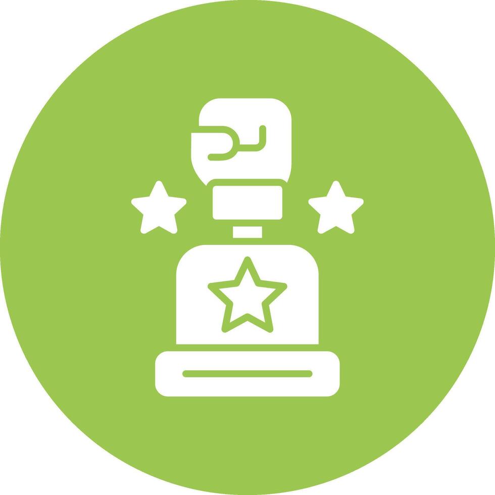 Trophy Responsive Icon Badge vector