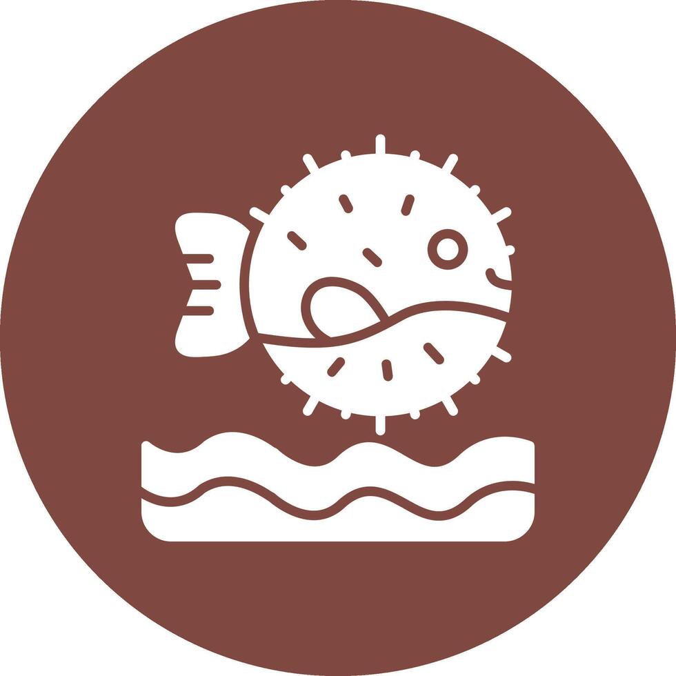 Blowfish Web Interface Symbol vector