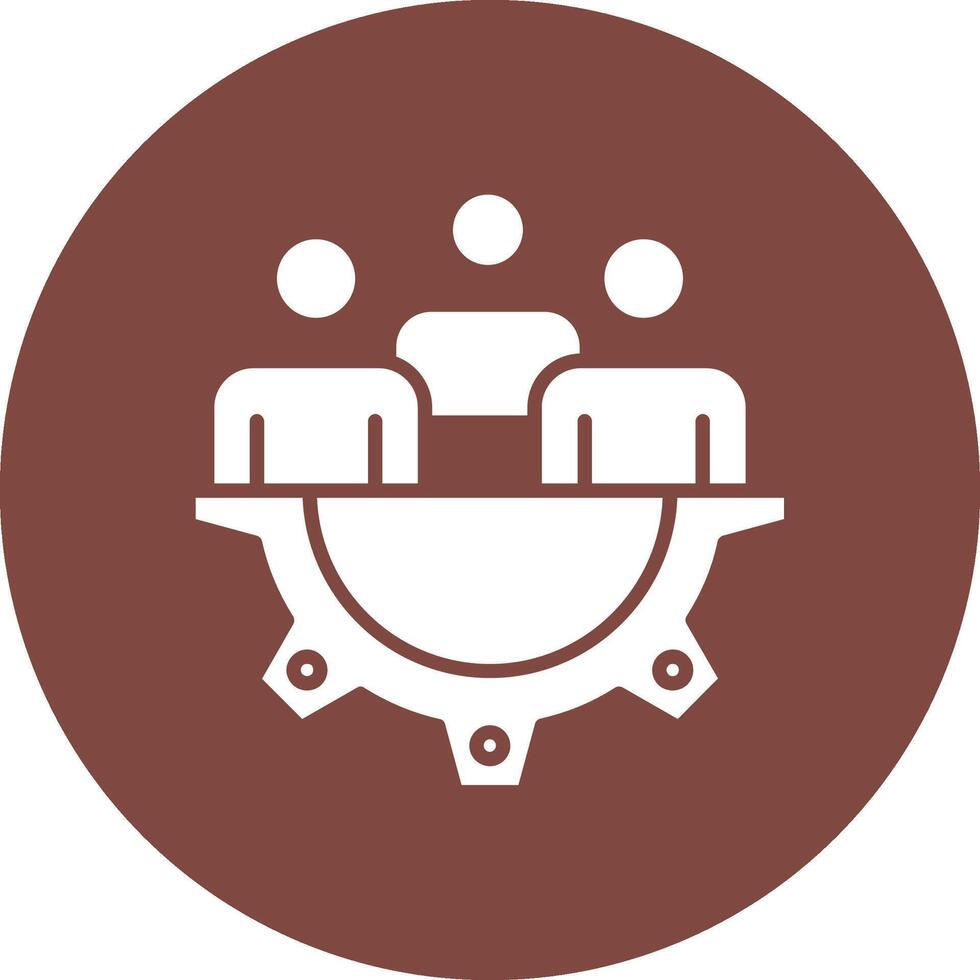 Development Clean Grid Icon vector