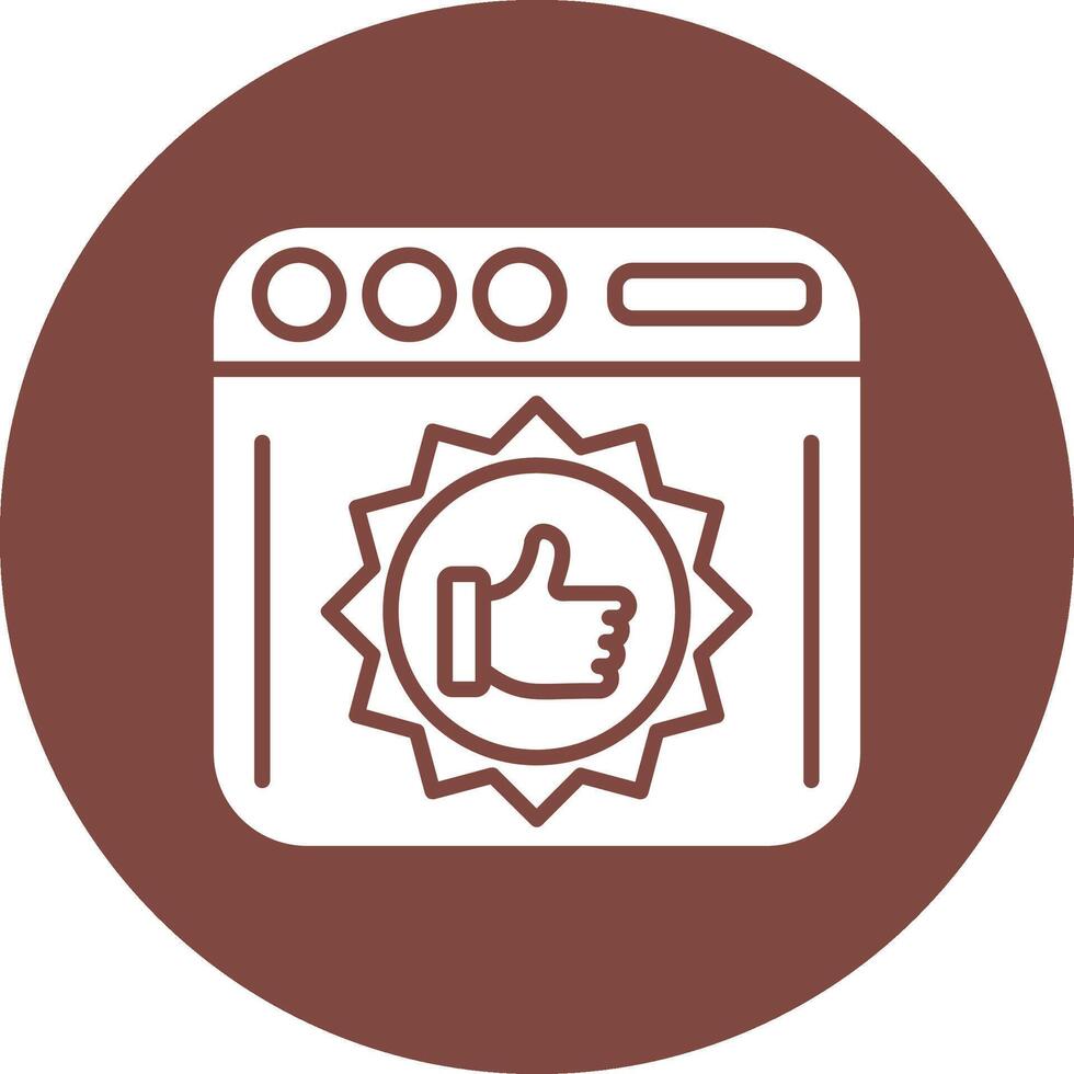 Good Job Flat Styled Symbol vector