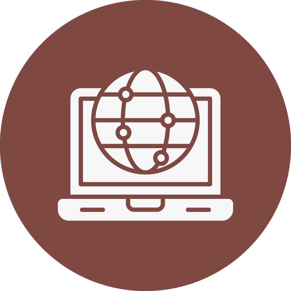 Internet Interactive Icon Badge vector