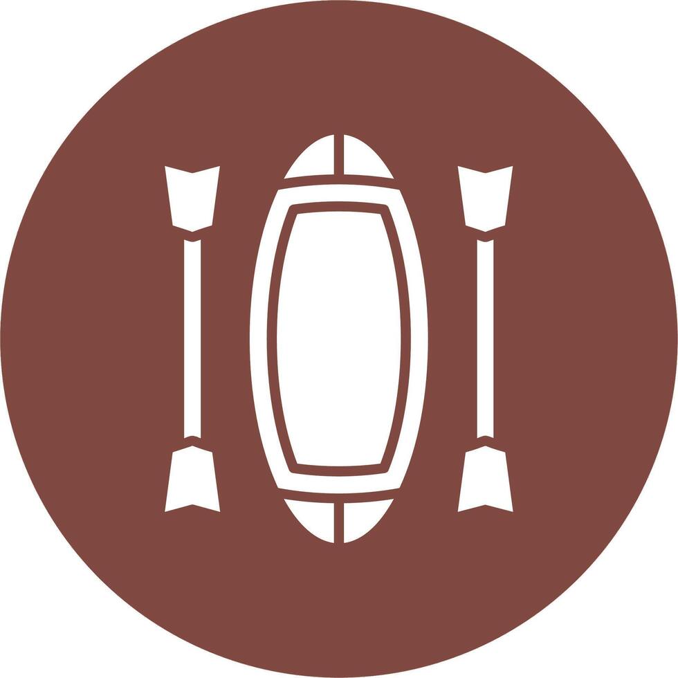 Kayak Stylized Tech Element vector