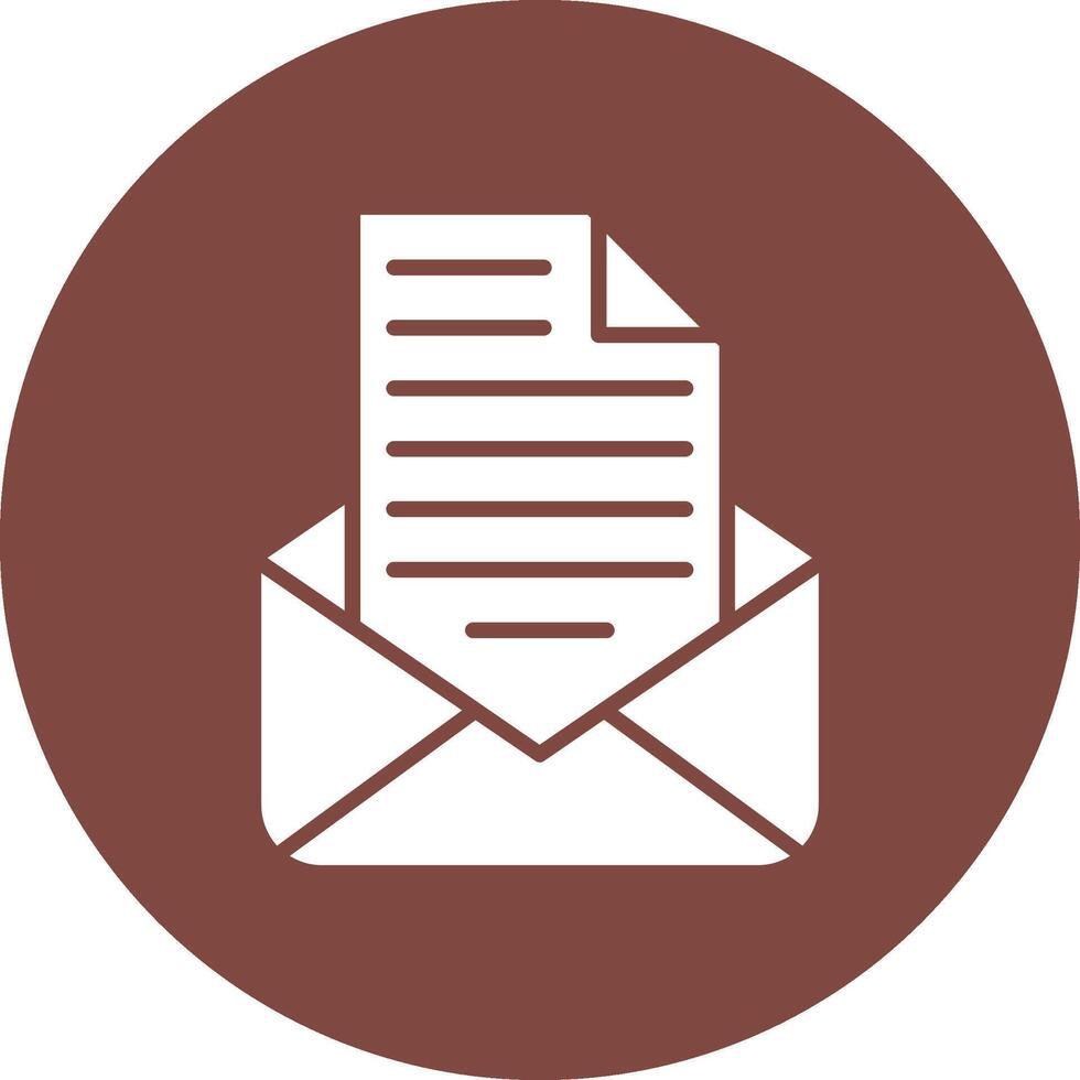 Mail Sleek Graphic Mark vector