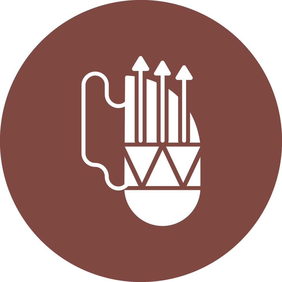 Quiver Crisp Flat Art vector
