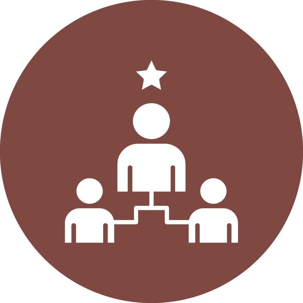Team Leader Graphic Interface Asset vector