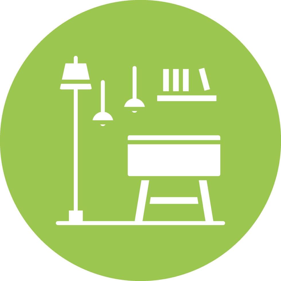 Chair Playful Line Icon vector