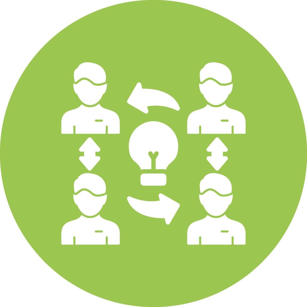 Collaboration Cool Tone vector