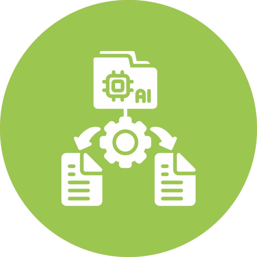 Data Collection Shadowed Icon Style vector