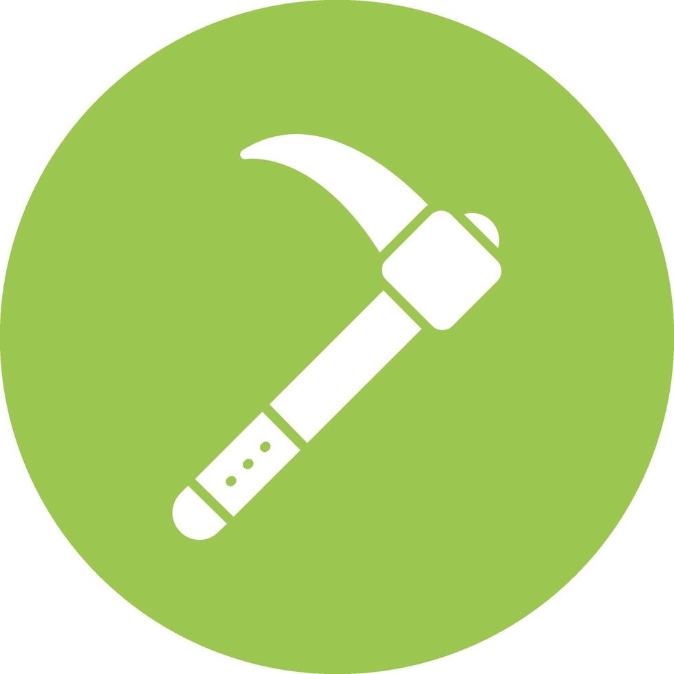 Scythe Flat Styled Symbol vector