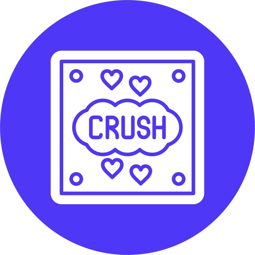 Crush UI Concept Symbol vector