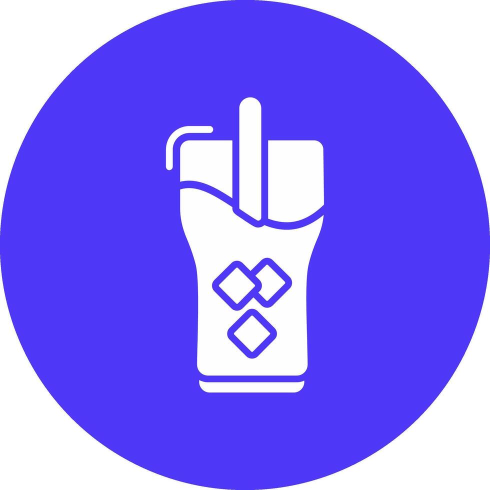 Drink Playful Line Icon vector