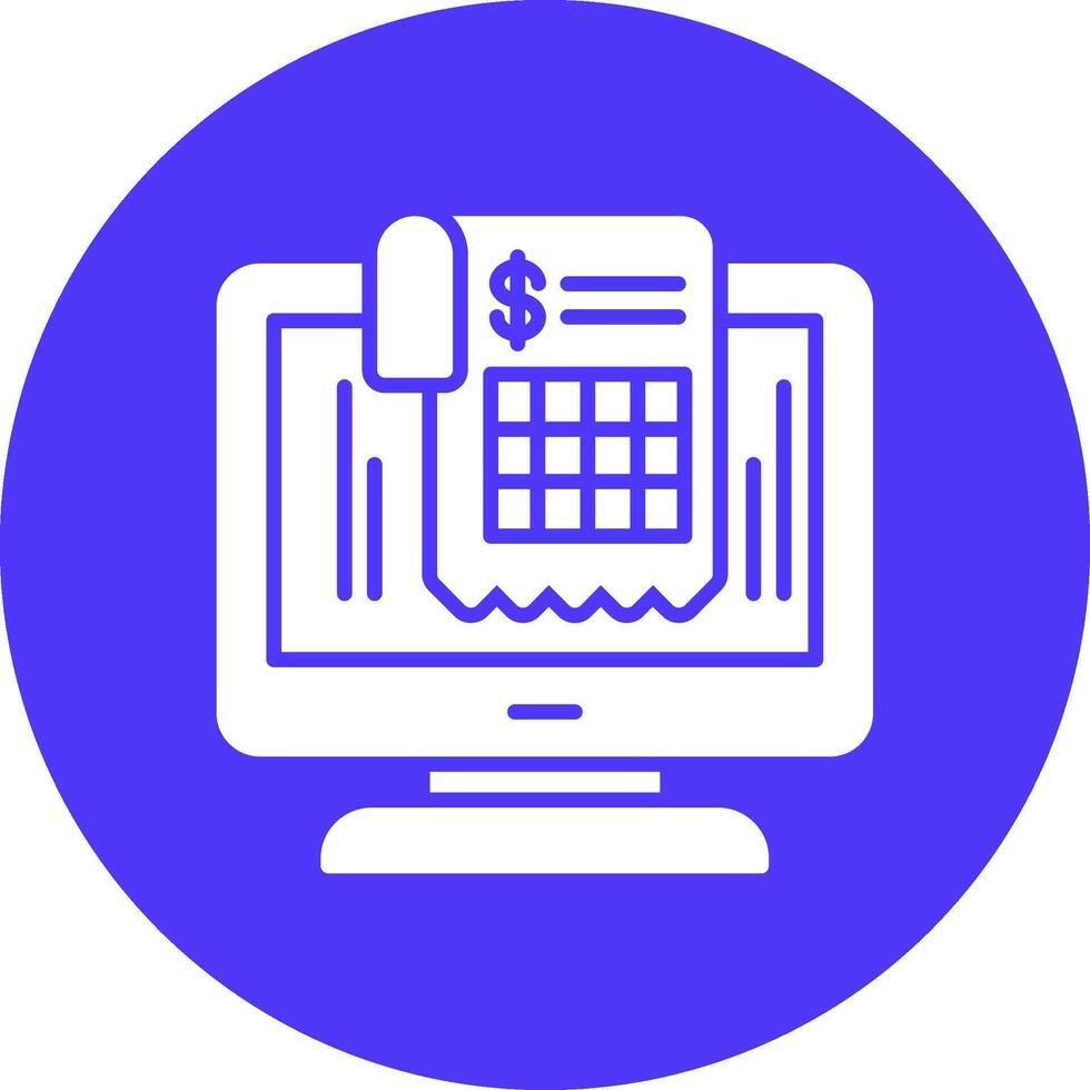 Invoice Compact App Icon vector