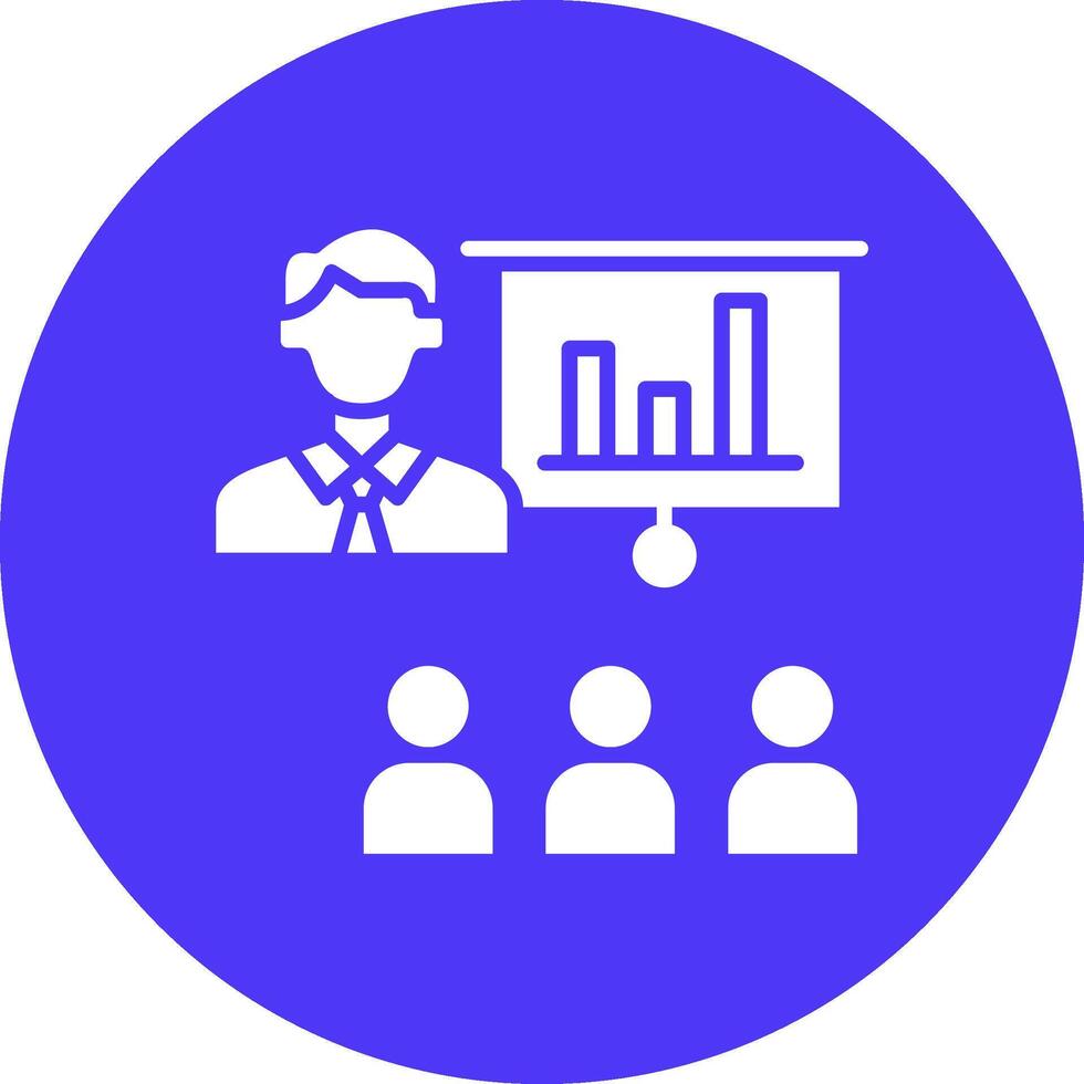 Pitch Gradient Style Icon vector