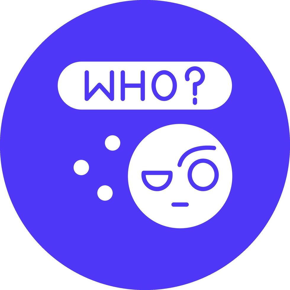Who Cool Tone vector