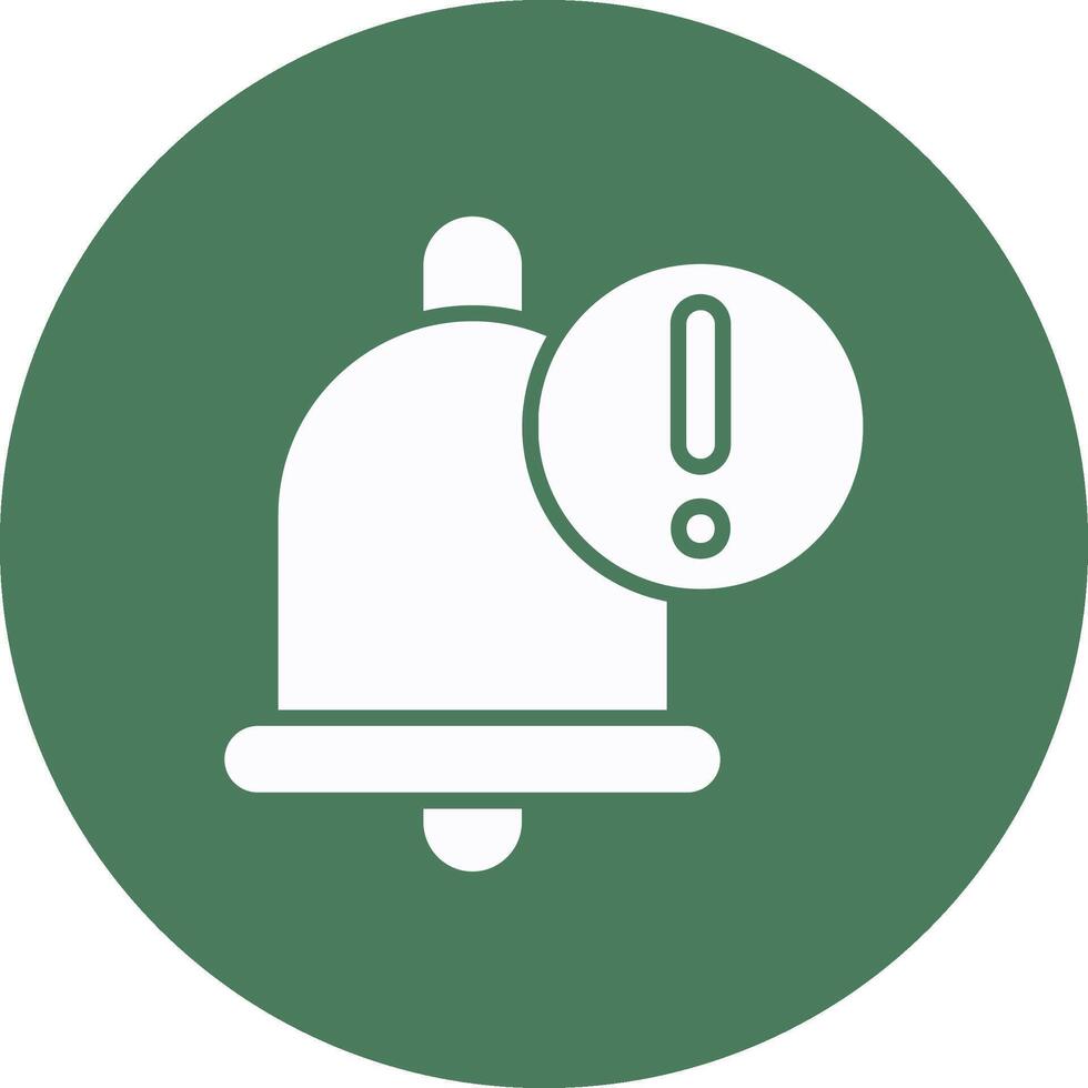 Alert Web Interface Symbol vector