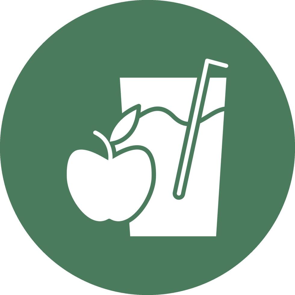 Apple Juice Gradient Style Icon vector