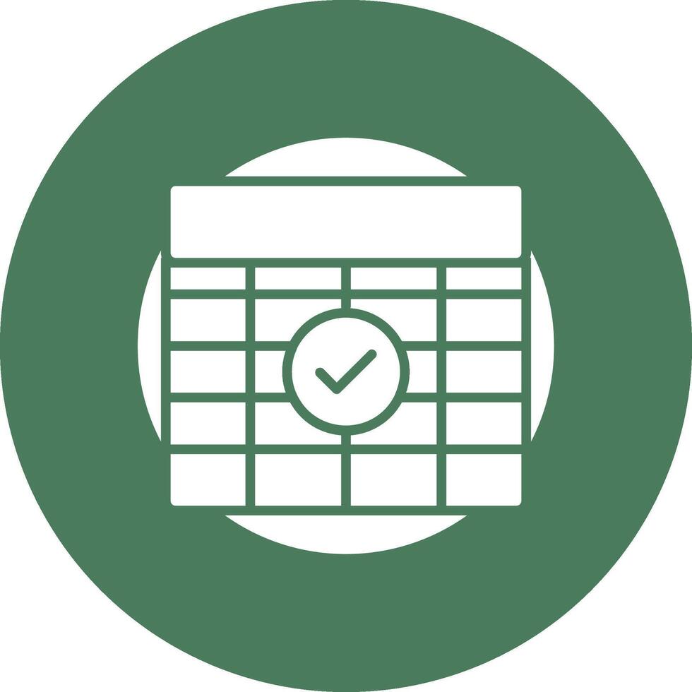 Check Outline Graphic Design vector
