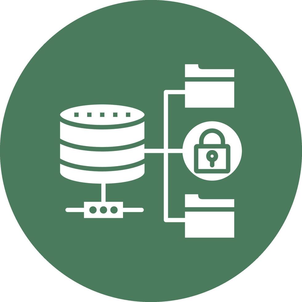Data Security Clean Web Element vector