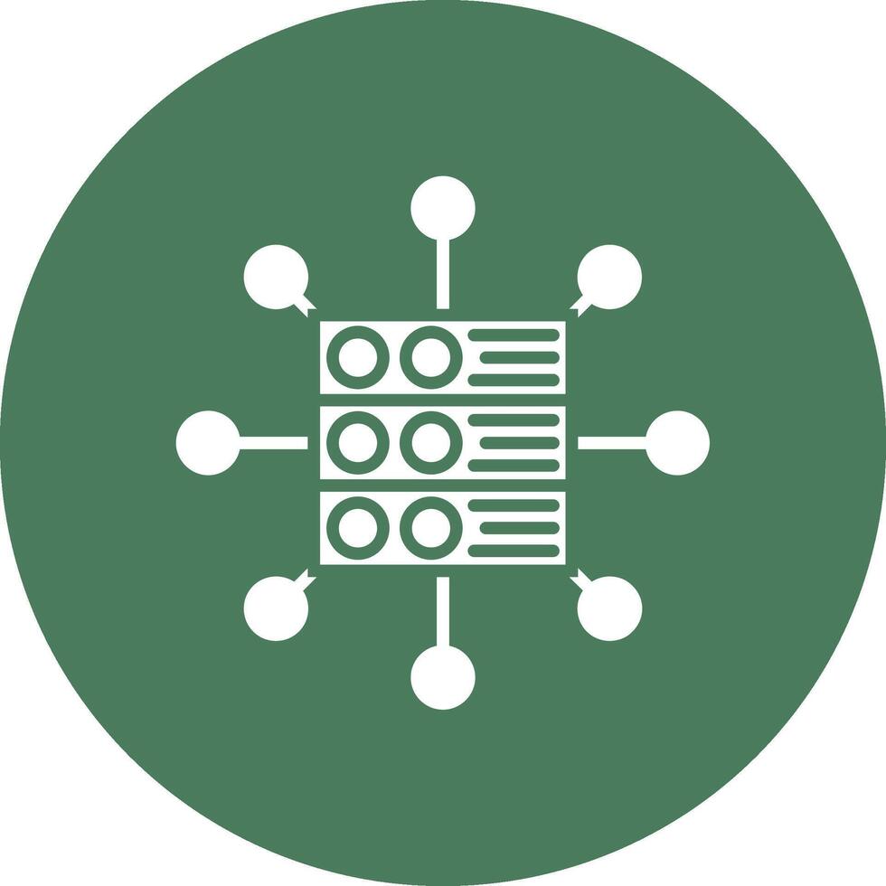 Data Network Mobile Ready Icon vector