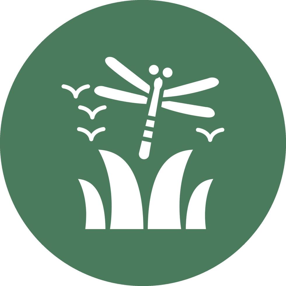 Dragonfly Dynamic Web Illustration vector