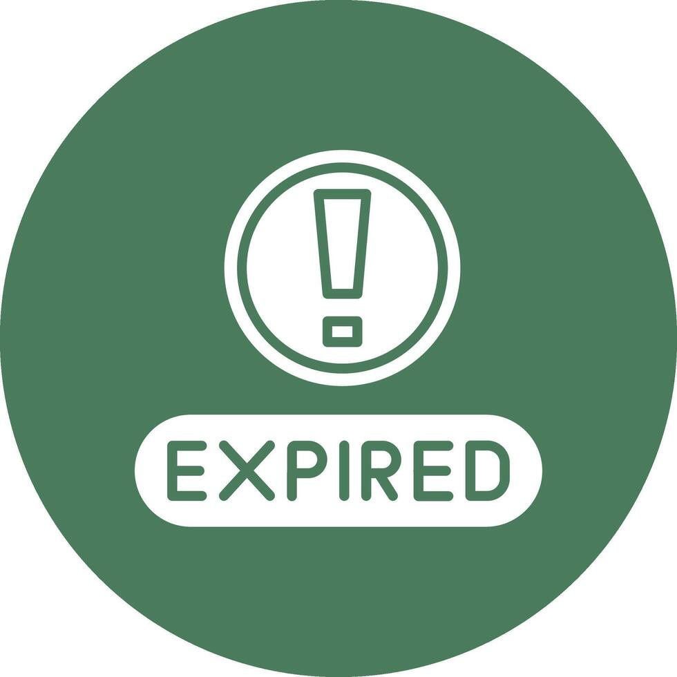 Expired Mobile App Graphic vector