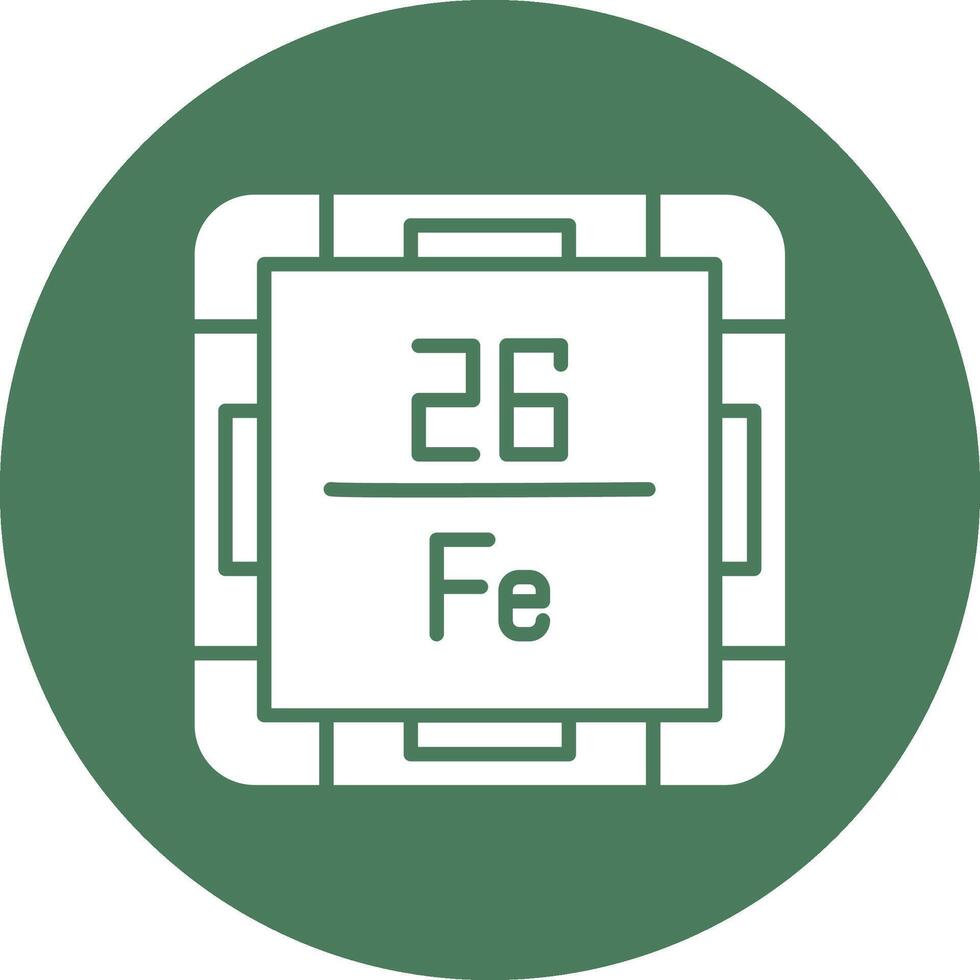 Iron High Detail Symbol vector