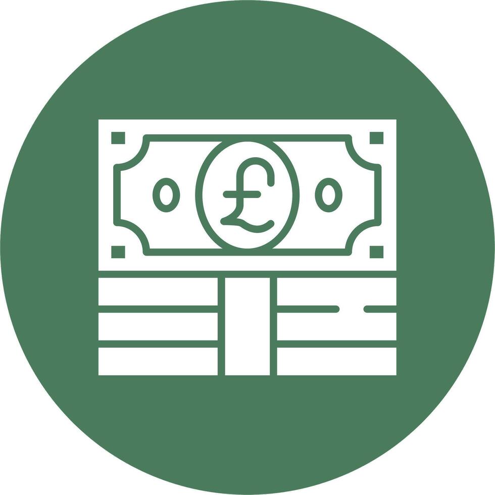 Pound Modular UI Graphic vector