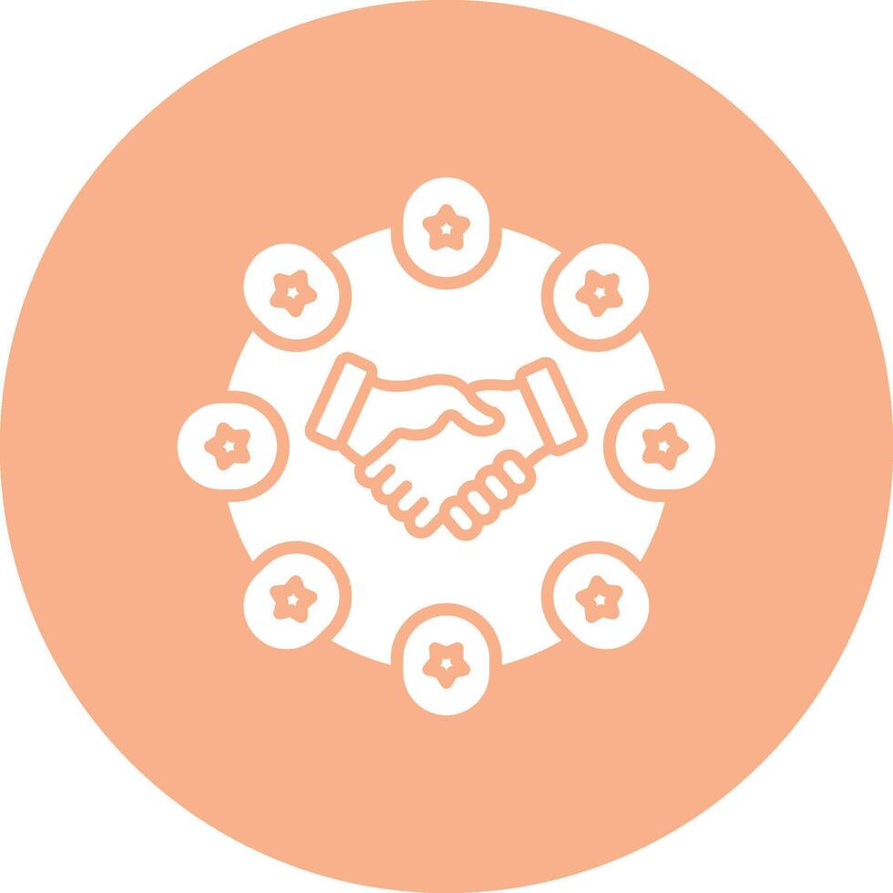Connection Bold Web Icon vector