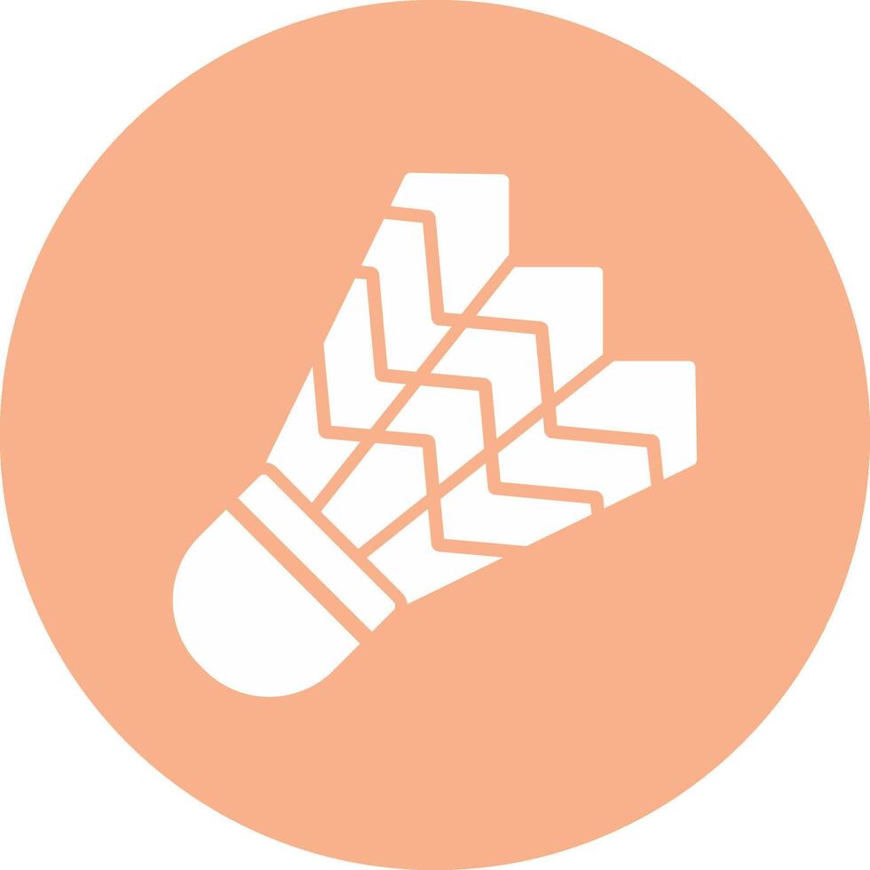 Shuttlecock Interactive Display Symbol vector