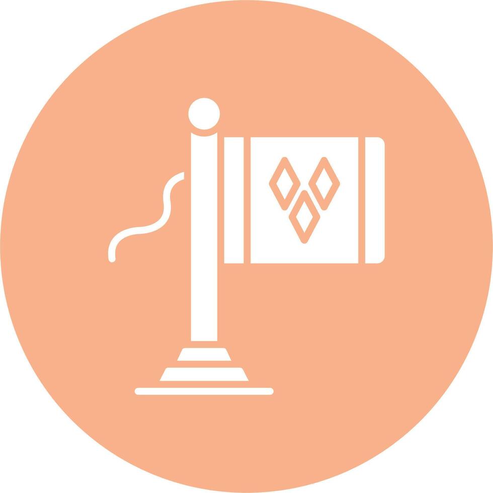 St Vincent Flag UI Concept Symbol vector
