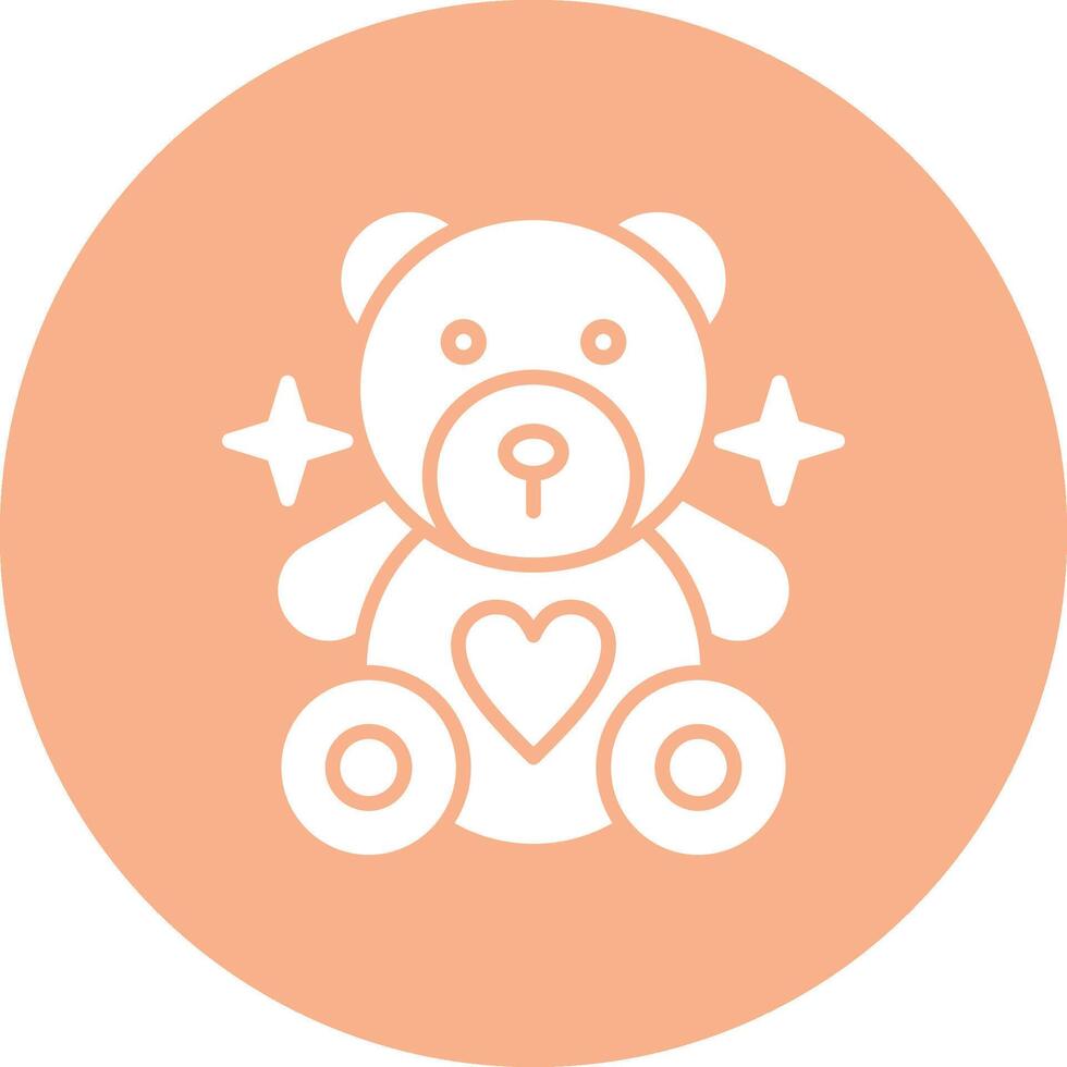 Teddy Bear Gradient Tint Artwork vector