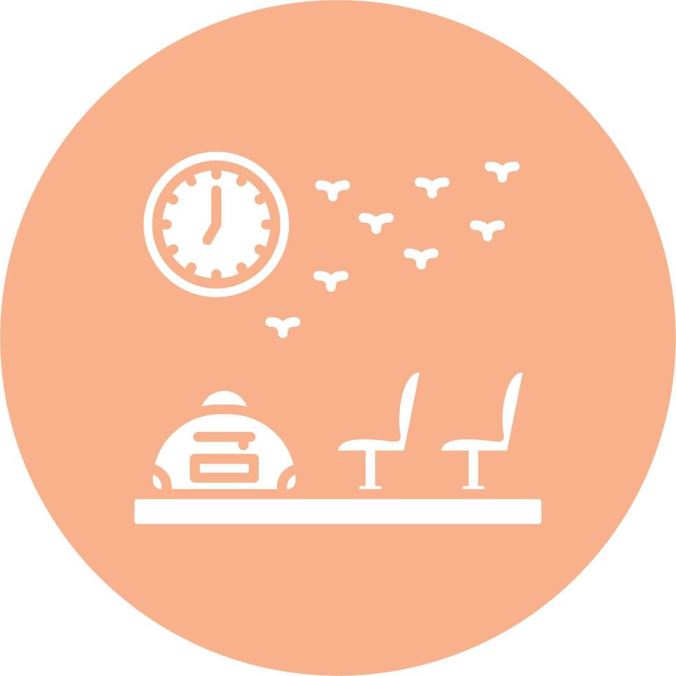 Waiting Room High Detail Symbol vector