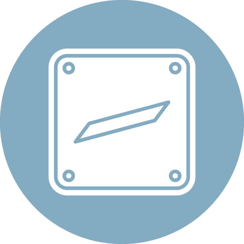 Arabic Language Interactive Icon Badge vector