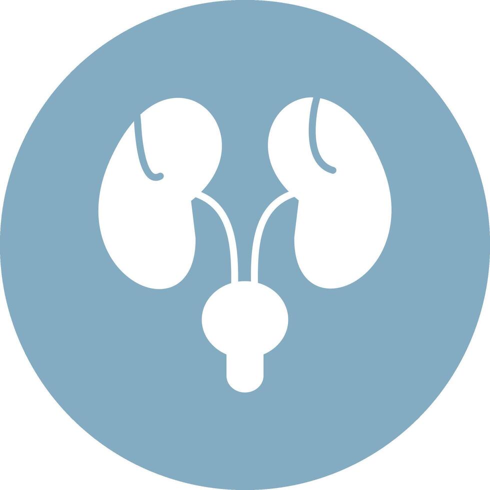 Bladder Web Interface Symbol vector