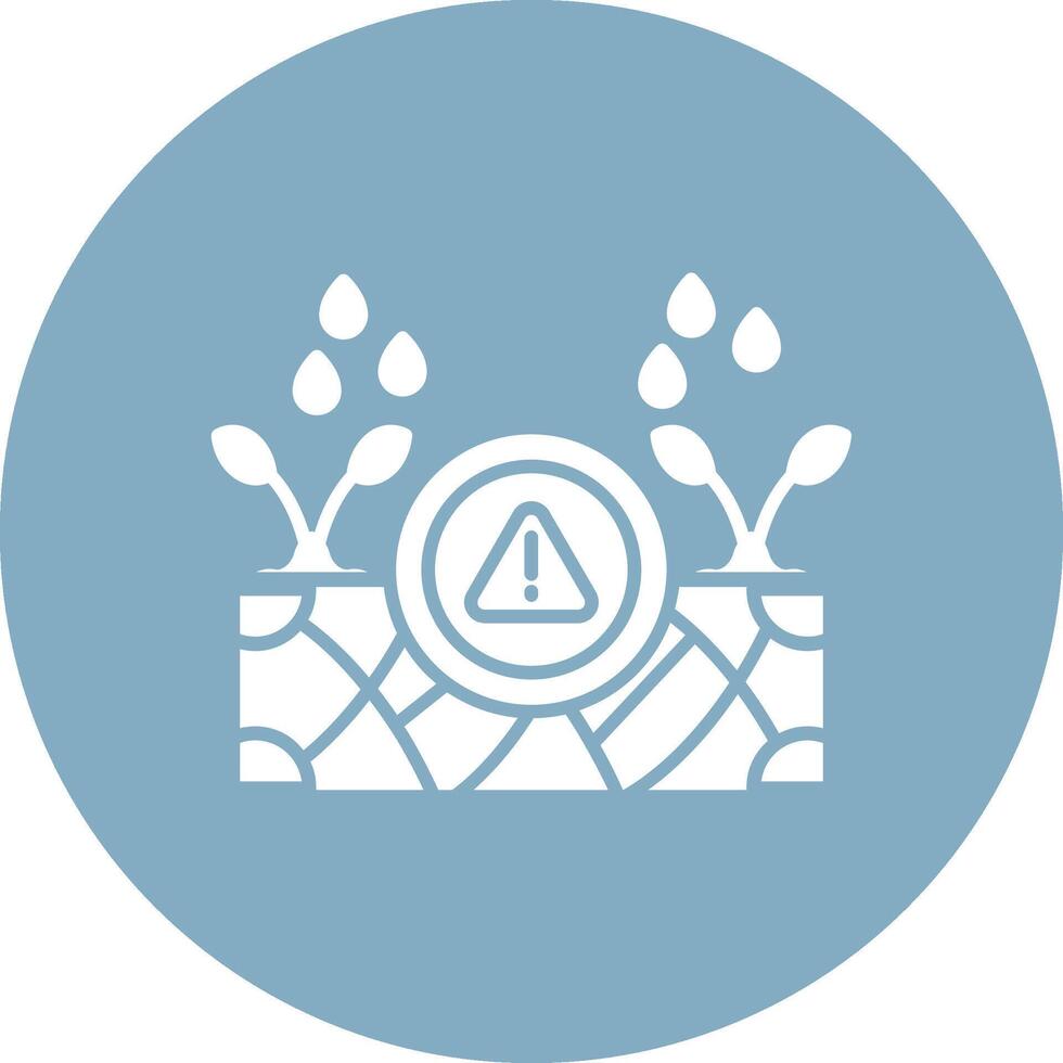 Drought Minimal Outline Artwork vector