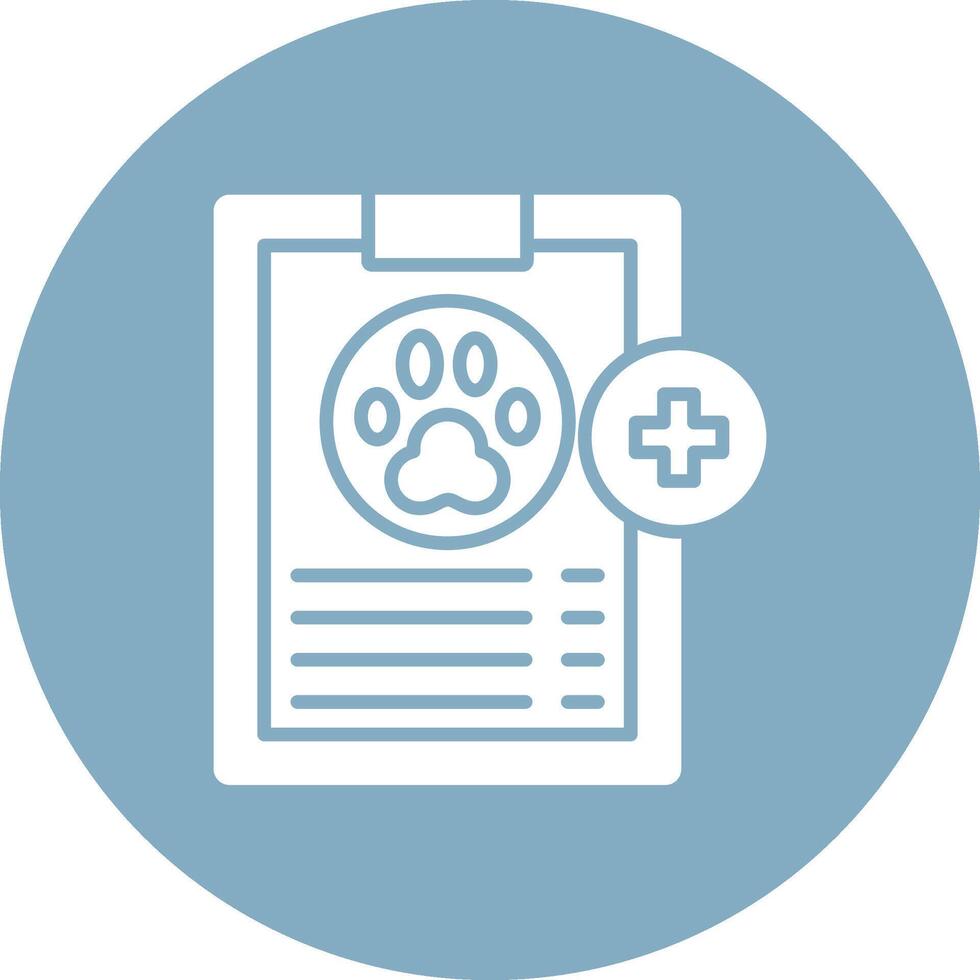 Medical Report Interactive UI Graphic vector