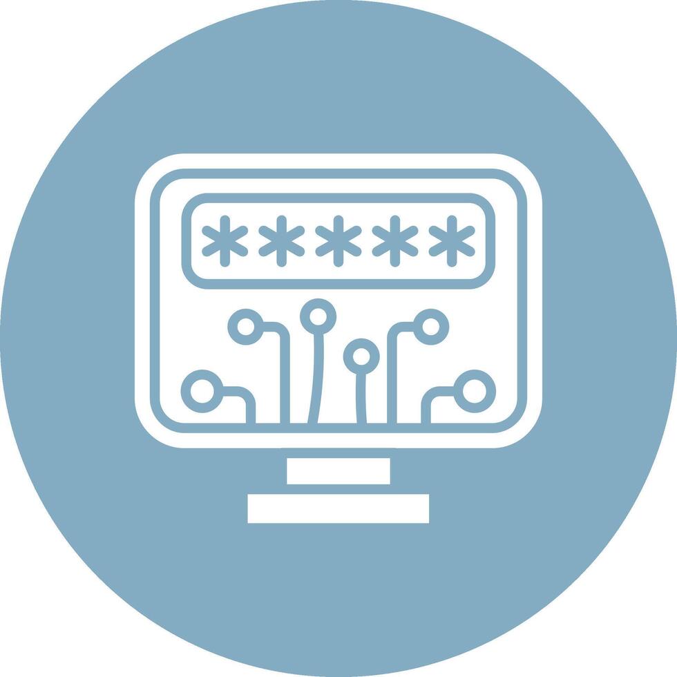 Password Soft Shadow Design vector