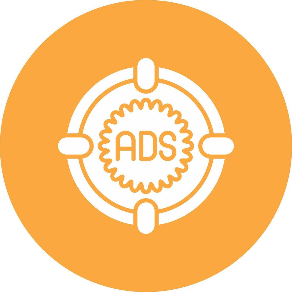 Ads Frame Icon vector