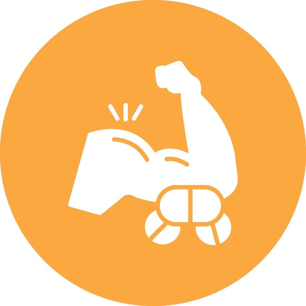 Arm Sharp Edge Symbol vector