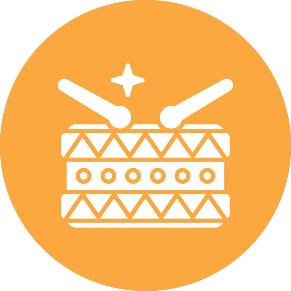 Drum Pixel Perfect Design vector