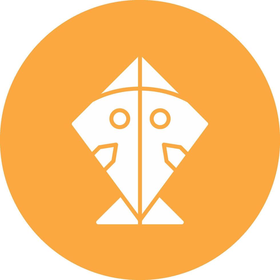 Kite Minimal Touch Graphic vector