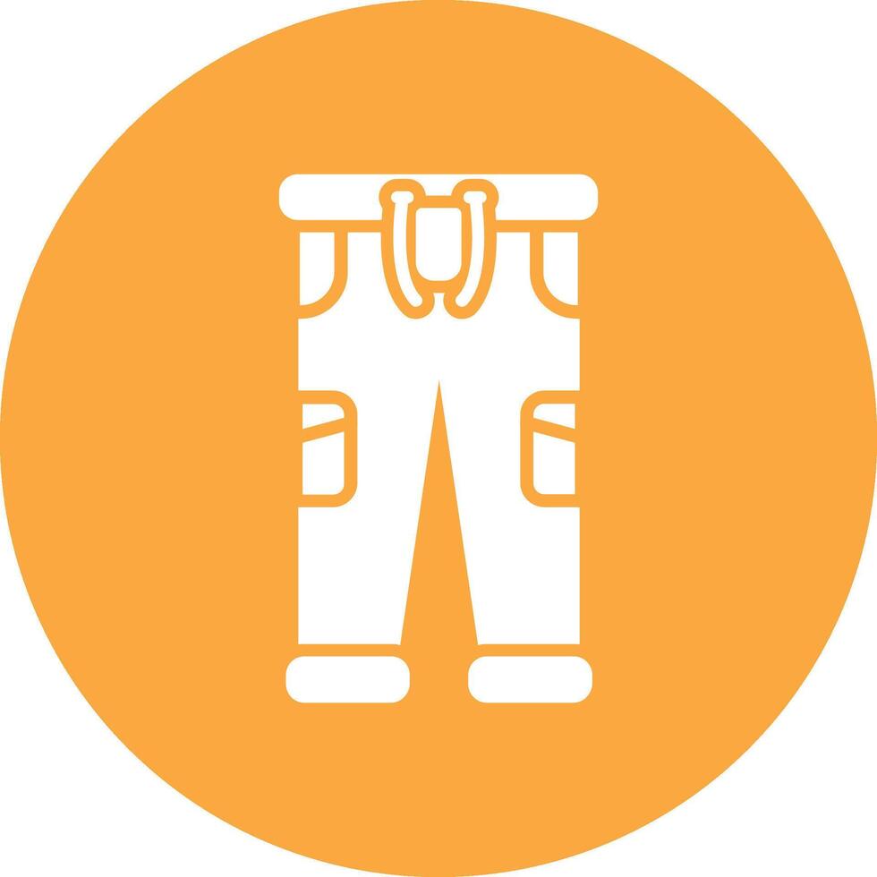 Pants Interactive Icon Badge vector