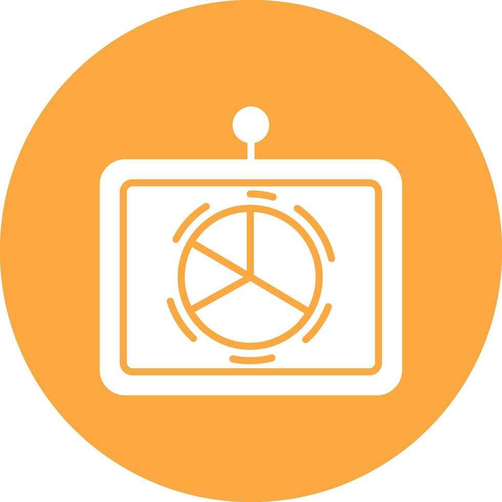 Pie Chart Cool Tone vector