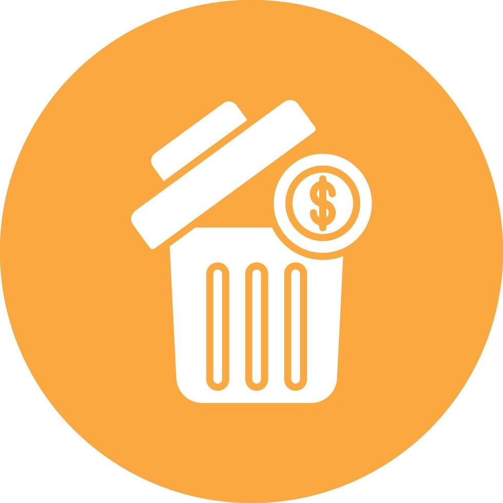 Trash Web Interface Symbol vector