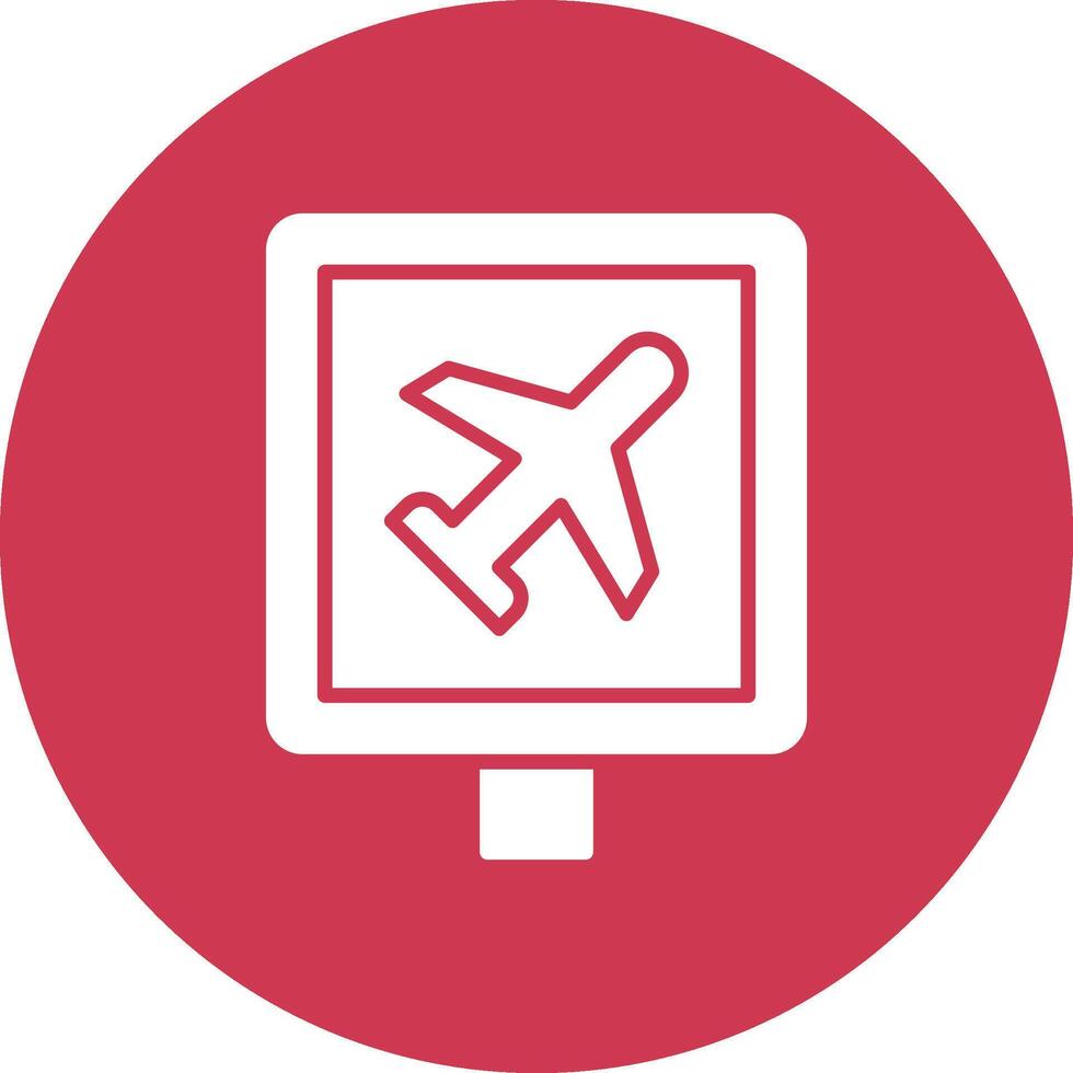 Airplane Interactive UI Graphic vector