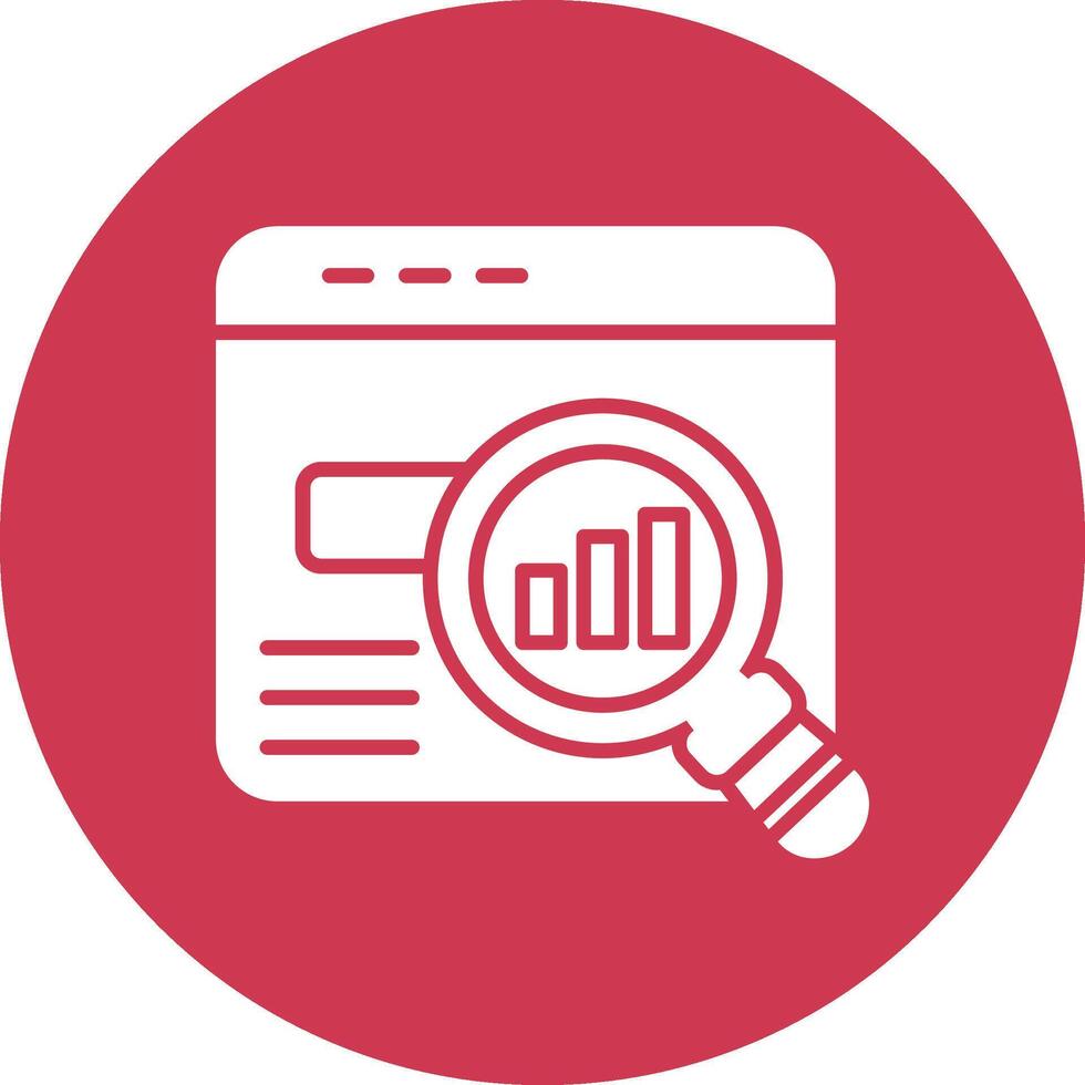 Analysis Responsive Icon Badge vector