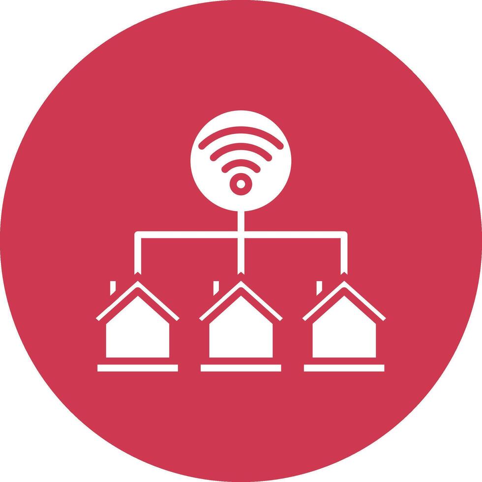 Home Control Mobile Ready Icon vector