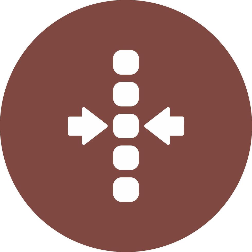 Alignment Vibrant UI Element vector